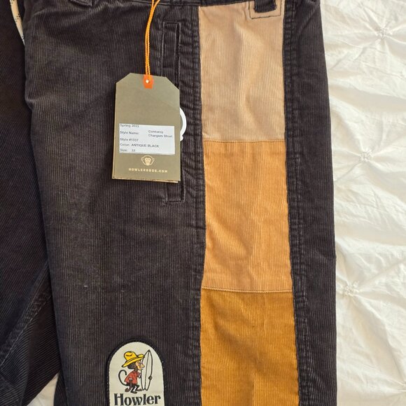 Howler Brothers Rare Unreleased Corduroy Charger Shorts (33) - Picture 3 of 5